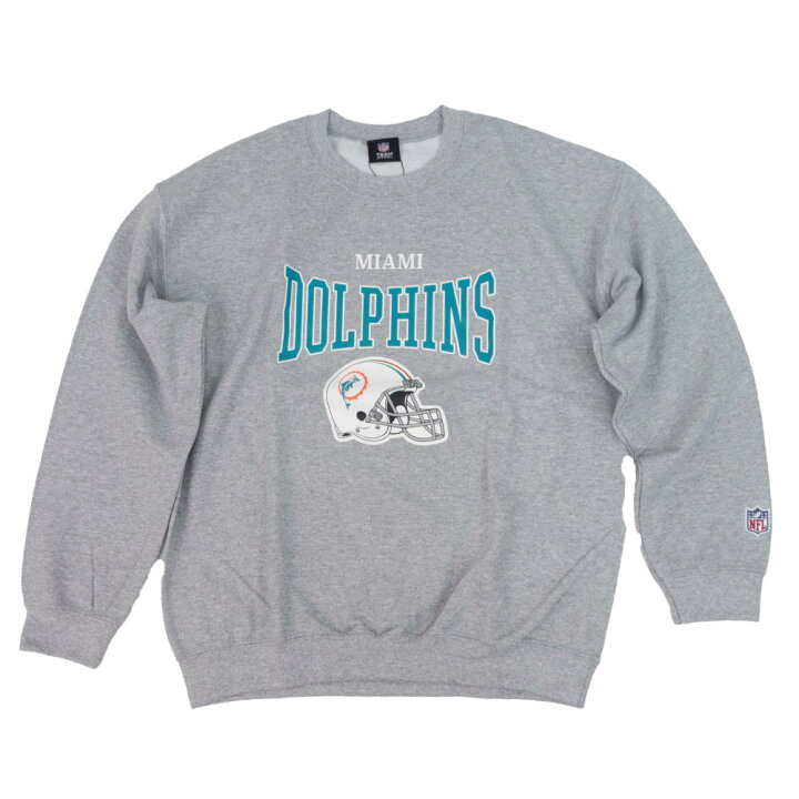 楽天市場】NFL ドルフィンズ スウェットシャツ/トレーナー Crewneck 