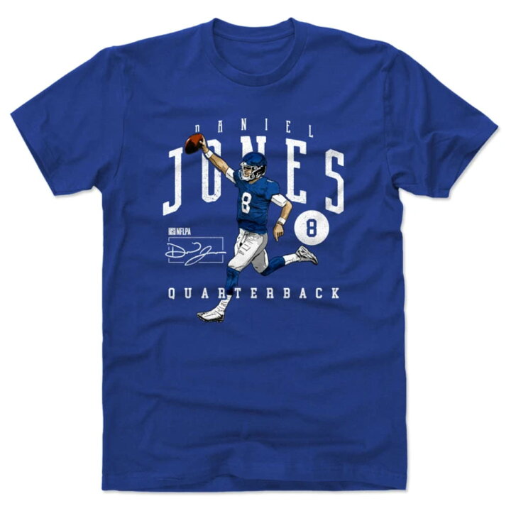 楽天市場 Nfl ダニエル ジョーンズ コルツ Tシャツ Player Art Cotton T Shirt 500level ロイヤルブルー Ocsl Mlb Nbaグッズショップ Selection