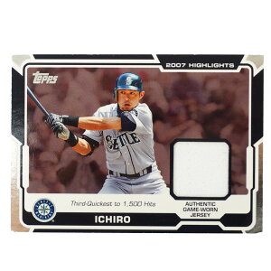 MLB C`[ VAgE}i[Y g[fBOJ[h/X|[cJ[h 2008 Ichiro #HR-IS Game Jersey Topps