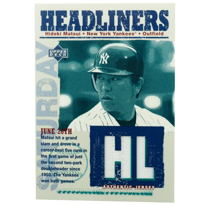 楽天市場】MLB 松井 秀喜 ニューヨーク・ヤンキース トレーディング 