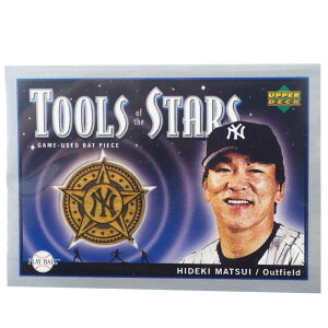 MLB  G j[[NEL[X g[fBOJ[h/X|[cJ[h Upper Deck 2004 H Matsui Bat Piece #TS-HM Upper Deck