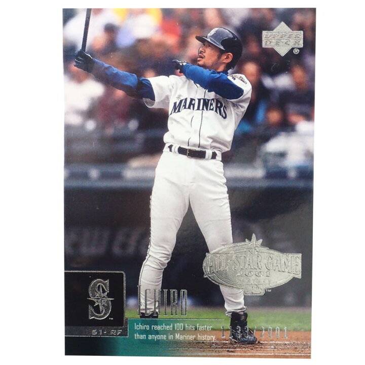○イチロー カード Vol.1047 2001UD SALUTE TO ICHIRO #47 ルーキー 