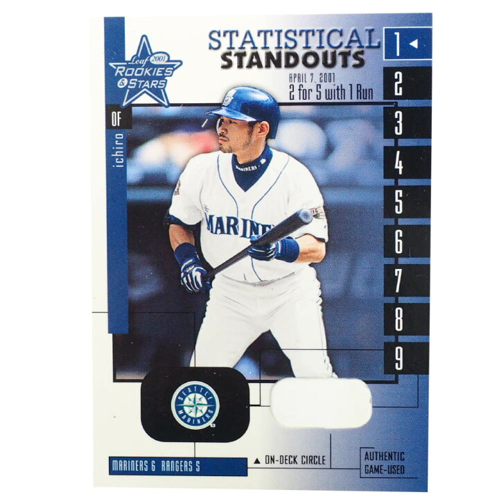楽天市場】MLB イチロー シアトル・マリナーズ トレーディングカード 
