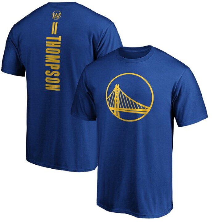 楽天市場 Nba クレイ トンプソン ゴールデンステイト ウォリアーズ Tシャツ プレーメーカー ネーム ナンバー チーム ロイヤル Mlb Nbaグッズショップ Selection