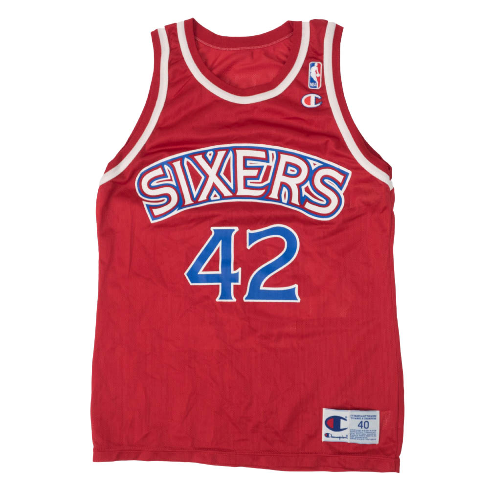 緑林シリーズ 美品 90s NBA 76ers ジェリー・スタックハウス #42