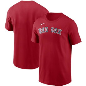 MLB ボストン・レッドソックス Tシャツ チーム ワードマーク ナイキ/Nike レッド【OCSL】