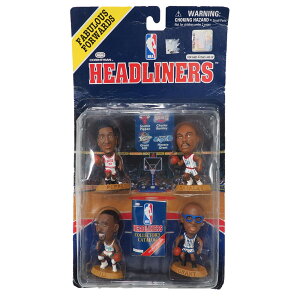 NBA tBMA Headliners 1996 Edition NIB (4 Player Pack) Corinthian