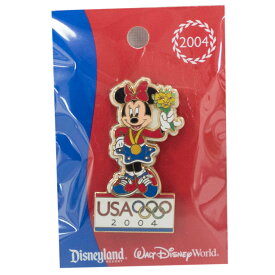 アメリカ代表 ディズニー Mickey's All American Pin : Minnie ピンバッチ ピンズ Disney