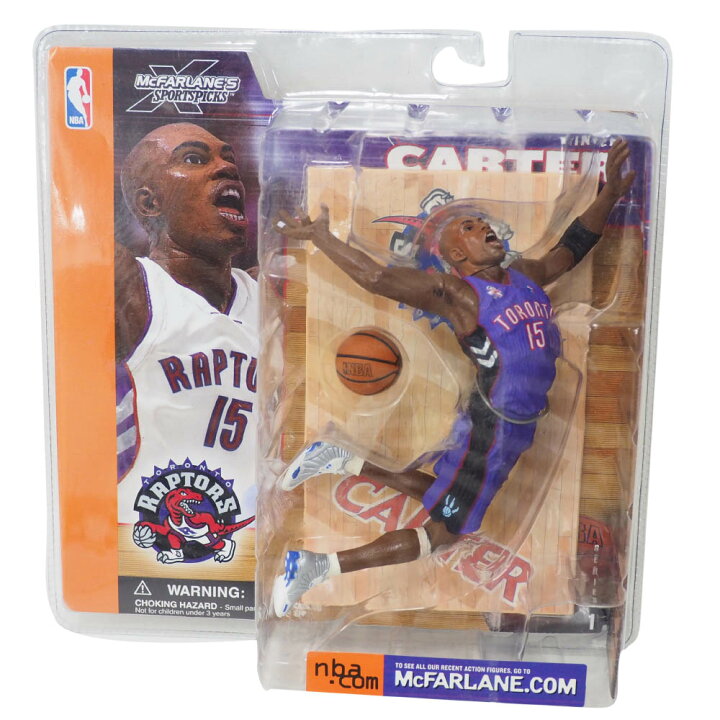 楽天市場】NBA ヴィンス・カーター トロント・ラプターズ フィギュア 