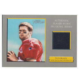 NFL トム・ブレイディ ペイトリオッツ トレーディングカード/スポーツカード 1点物 2006 ジャージ カード Topps
