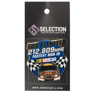 Nascar �r���E�G���I�b�g Bill Elliott Limited Edition Pin Set : 212.809 MPH Fastest Man in Nascar Pin PSG