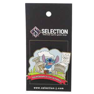 Olympic ���� & �X�e�B�b�` USA 2004 Countdown to the Olympics Pin : 4 (Stich) LE750 Walt Disney World