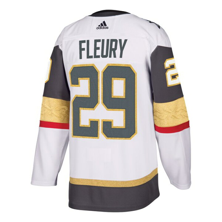 楽天市場 Nhl マーク アンドレ フルーリー ゴールデンナイツ ユニフォーム ジャージ アウェイ オーセンティック アディダス Adidas ホワイト Mlb Nbaグッズショップ Selection