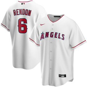 MLB アンソニー・レンドン ロサンゼルス・エンゼルス ユニフォーム/ジャージ ホーム 2020 レプリカ ナイキ/Nike ホワイト