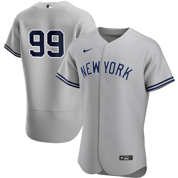 MLB アーロン・ジャッジ ニューヨーク・ヤンキース ユニフォーム/ジャージ ロード 2020 オーセンティック ナイキ/Nike グレー |  MLB.NBAグッズショップ　SELECTION