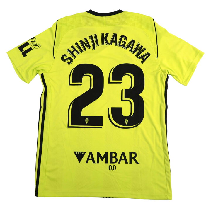 楽天市場 Soccer 香川真司 レアル サラゴサ ユニフォーム ジャージ 19 Replica Jersey アディダス Adidas Away Yellow Mlb Nbaグッズショップ Selection