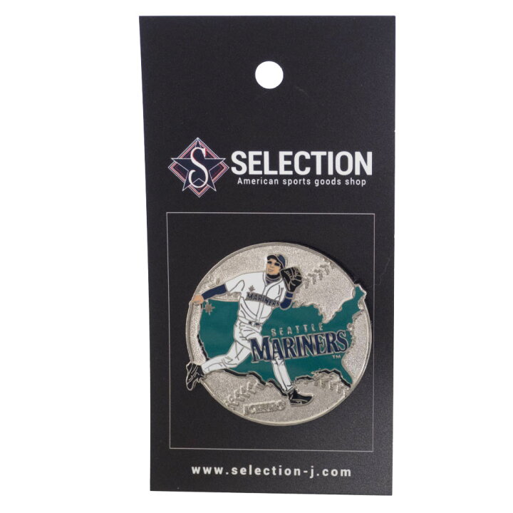 楽天市場】MLB イチロー シアトル・マリナーズ Ichiro USA Ball Pin 
