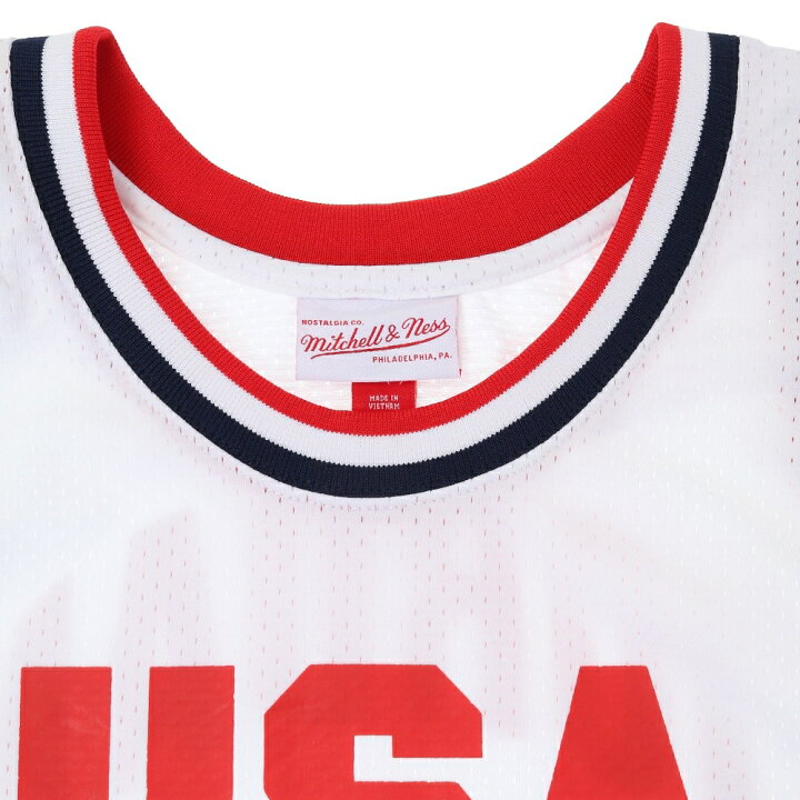楽天市場 Usabb ジョン ストックトン 1992 アメリカ代表 ユニフォーム ジャージ オーセンティック Usa 1992 ドリームチーム ミッチェル ネス Mlb Nbaグッズショップ Selection