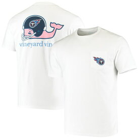 NFL タイタンズ Tシャツ Whale Helmet T-Shirt Vineyard Vines ホワイト