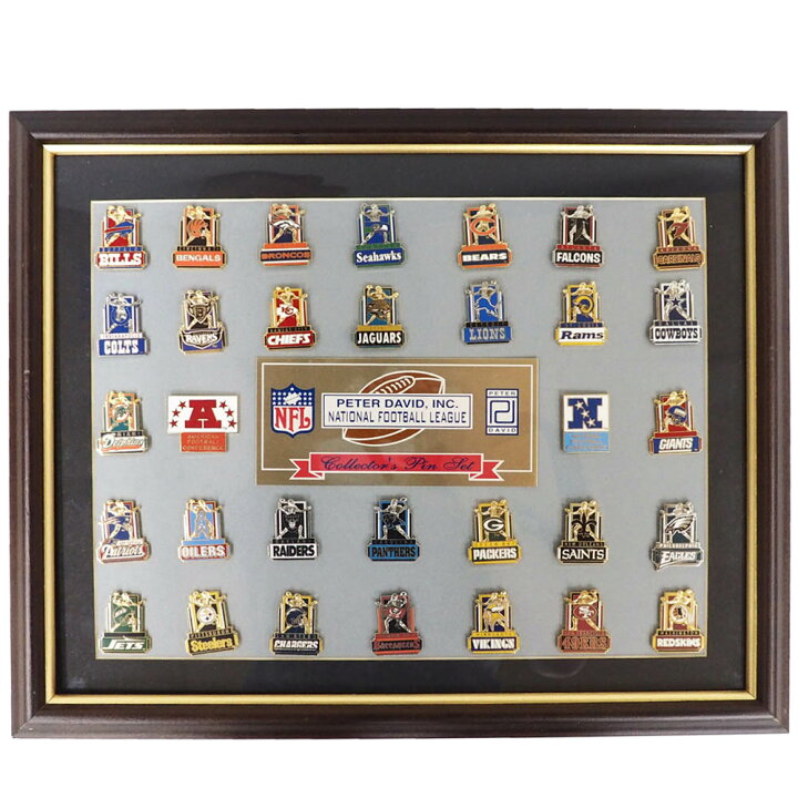 楽天市場】NFL ピンズ ピンバッジ セット NFL Collector Pin Set (QB 