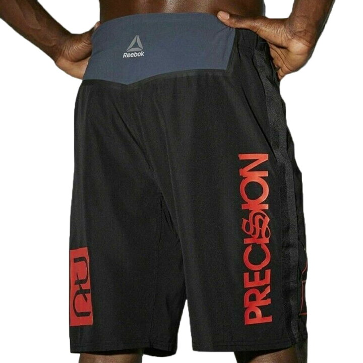 UFC ショーツ リーボック Reebok ショーツ ショートパンツ ブラック 黒 RNF MMA Shorts Black  SELECTION