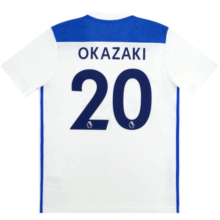 楽天市場 岡崎慎司 ユニフォーム レスター シティfc アディダス Adidas サード ホワイト 18 19 レプリカ リーグ戦着用ネームナンバーモデル Mlb Nbaグッズショップ Selection