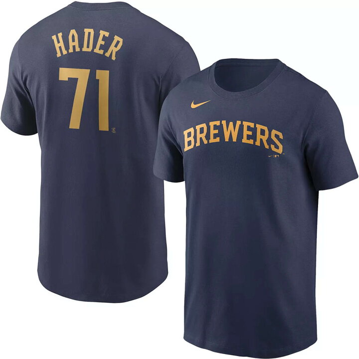 楽天市場】ジョシュ・ヘイダー ブリュワーズ Tシャツ ナイキ MLB 