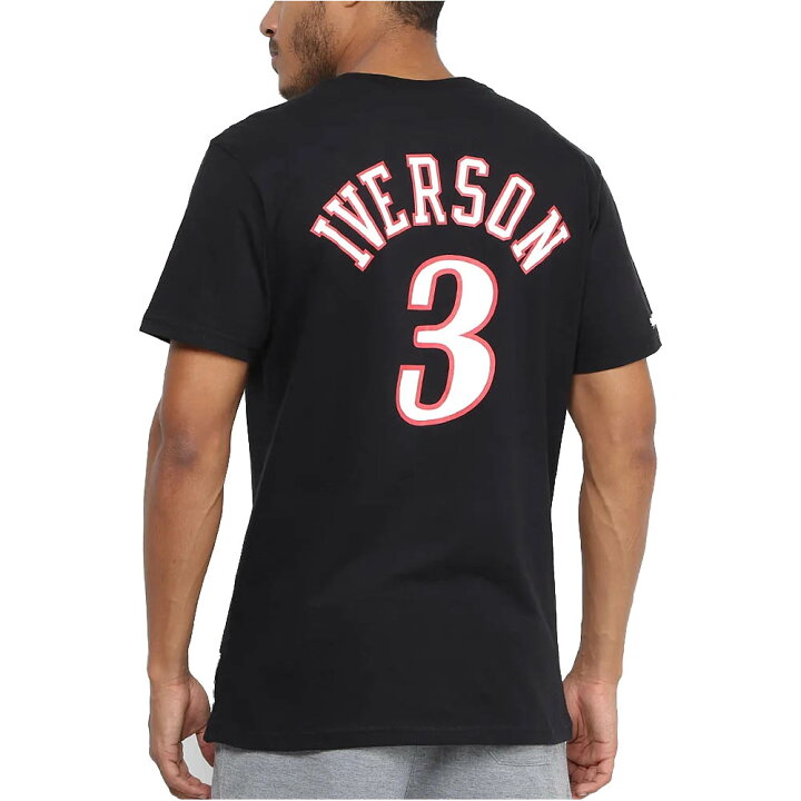楽天市場】アレン・アイバーソン Tシャツ tシャツ NBA 76ers 