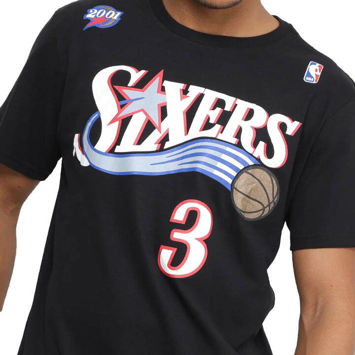 楽天市場】アレン・アイバーソン Tシャツ tシャツ NBA 76ers 