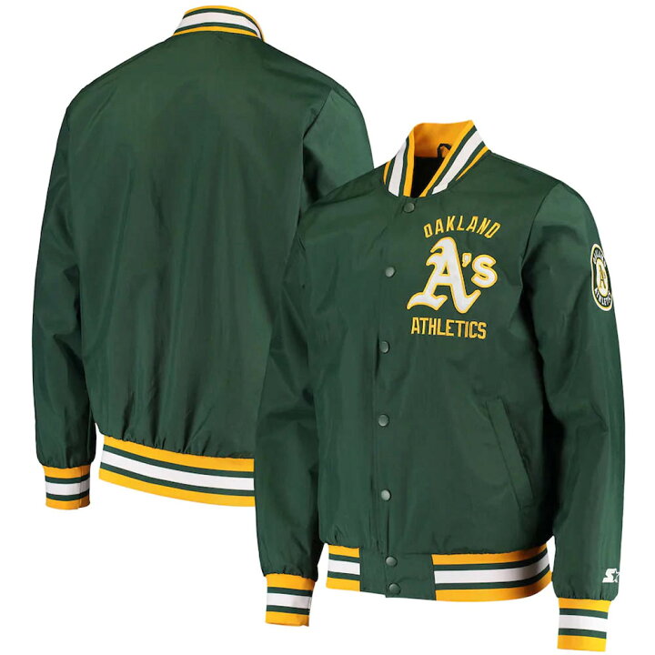 楽天市場】アスレチックス スタジャン MLB スターター Starter STARTER  