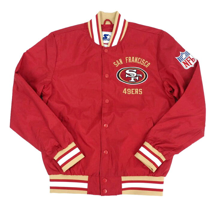 楽天市場】NFL スタジャン 49ers スターター Starter STARTER メンズ  
