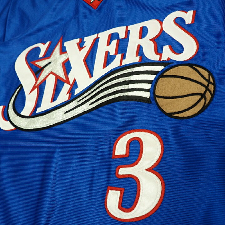 楽天市場】NBA アレン・アイバーソン 76ers ユニフォーム ジャージ 