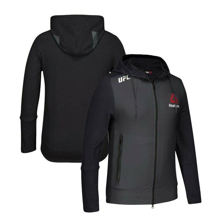 楽天市場】UFC パーカー リーボック Reebok ブラック メンズ 長袖 