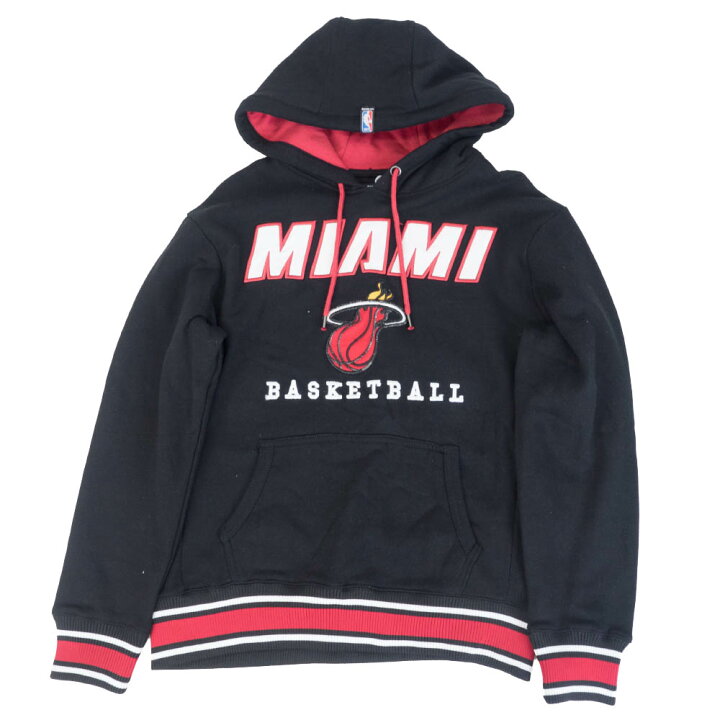 楽天市場】マイアミ・ヒート パーカー NBA UNK ブラック メンズ 長袖 
