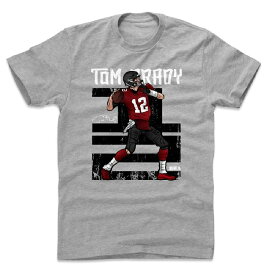 トム・ブレイディ バッカニアーズ NFL Tシャツ Number T-Shirt 500Level グレー SB55
