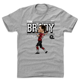 トム・ブレイディ バッカニアーズ NFL Tシャツ Cartoon T-Shirt 500Level グレー SB55