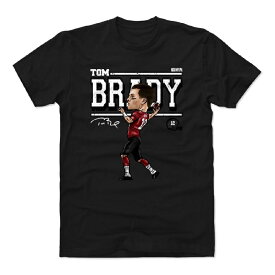 トム・ブレイディ バッカニアーズ NFL Tシャツ Cartoon T-Shirt 500Level ブラック SB55