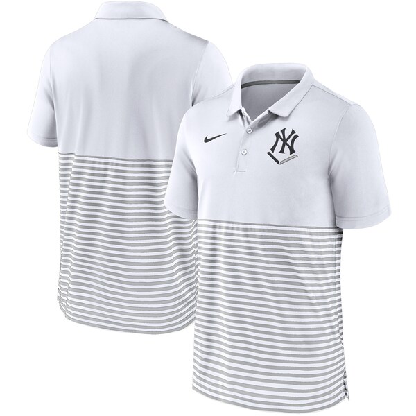 楽天市場】ヤンキース ポロシャツ ナイキ Nike ホワイト グレー メンズ