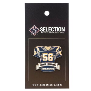 NFL �O�b�Y �s���o�b�W �s���Y �V���[���E�����}�� San Diego Chargers Player Jersey Pin �z�[��