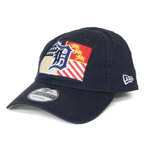 MLB �^�C�K�[�X �L���b�v Flag Crest 9TWENTY Adjustable Hat �j���[�G��/New Era �l�C�r�[