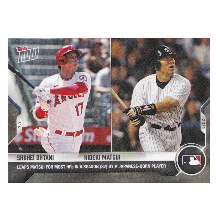 楽天市場】MLB 大谷翔平 松井秀喜 エンゼルス/ヤンキース トレカ 