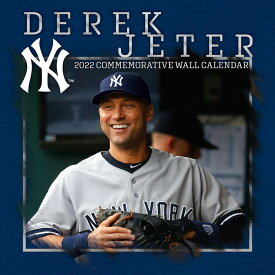 MLB カレンダー 2022年 デレク・ジーター ヤンキース 12X12 プレイヤー 壁掛け CALENDAR Turner