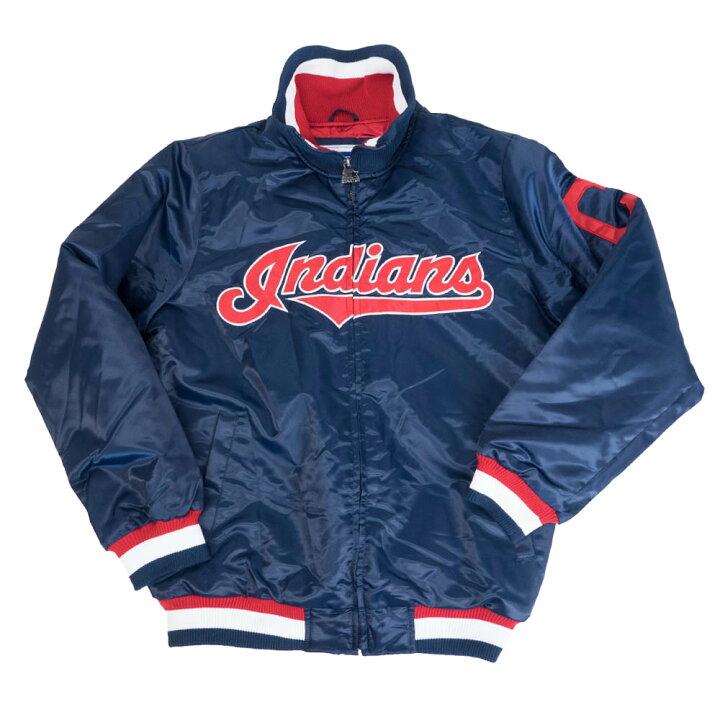 楽天市場】MLB インディアンス ジャケット Quilt Lined サテン 