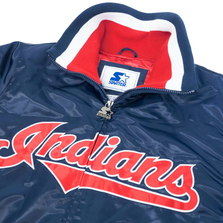 楽天市場】MLB インディアンス ジャケット Quilt Lined サテン 