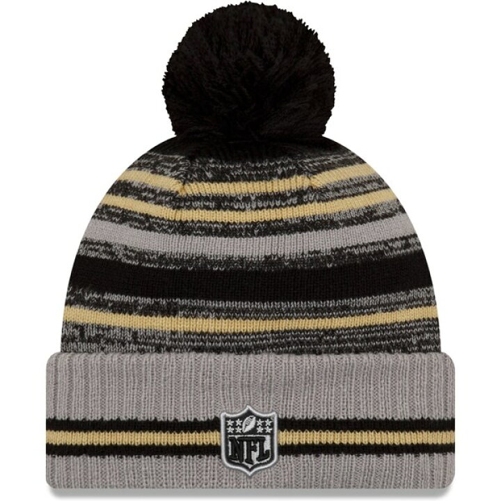 6336円 新生活 NFL セインツ ニットキャップ 2021 Sideline サイドライン Sport Pom Cuffed Knit Hat ニューエラ New Era ブラック 6336円 新生活 NFL セインツ ニットキャップ 2021 Sideline サイドライン Sport Pom Cuffed Knit Hat ニューエラ New Era ブラック