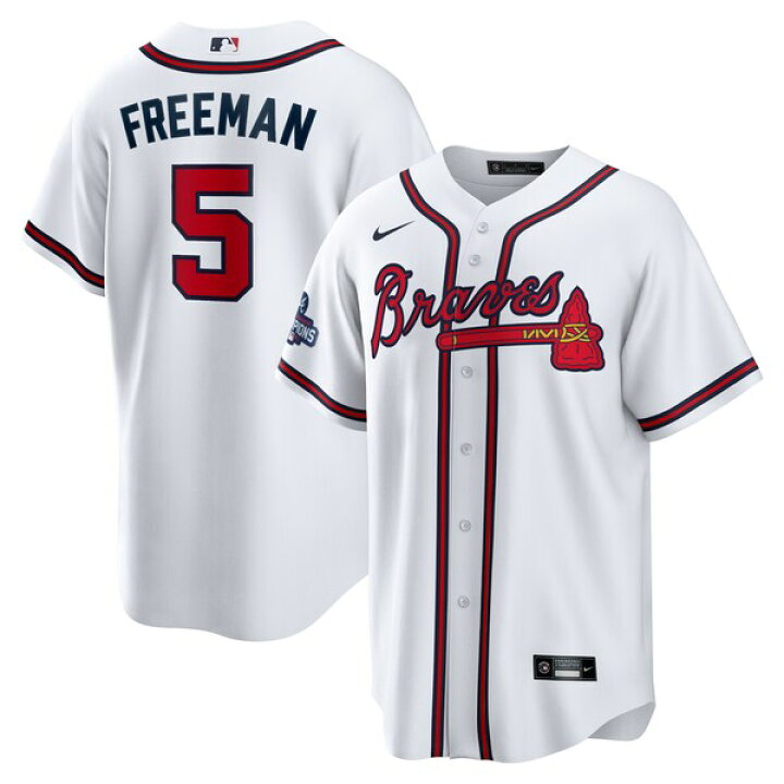 楽天市場】MLB フレディ・フリーマン ブレーブス ユニフォーム 2021 