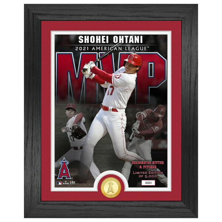 楽天市場】MLB 大谷翔平 エンゼルス Highland Mint 2021 AL MVP受賞 