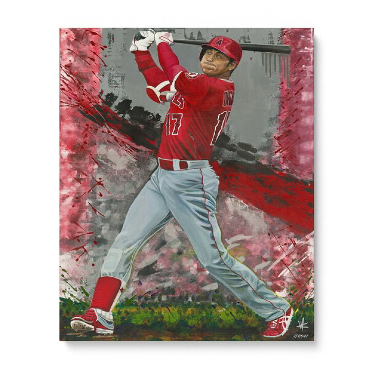楽天市場】MLB 大谷翔平 エンゼルス キャンバスアート by Artist 