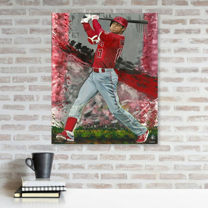 楽天市場】MLB 大谷翔平 エンゼルス キャンバスアート by Artist 