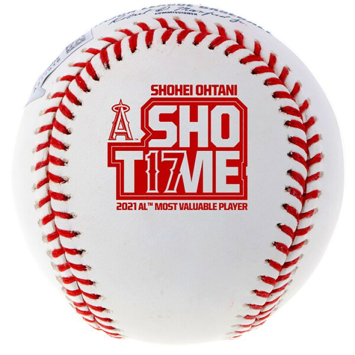 楽天市場】MLB 大谷翔平 エンゼルス ボール 2021 AL MVP受賞記念 最 